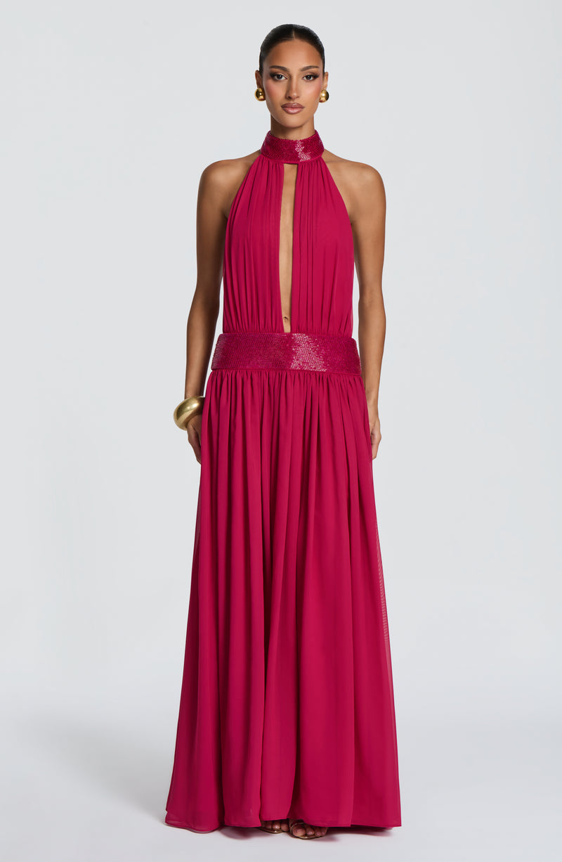 rosalina pink dress Rosalina Maxi Dress