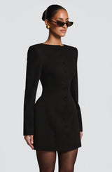 Azzurra Mini Dress - Black