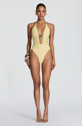 Joni Swimsuit - Lemon