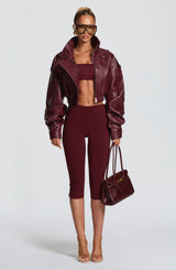 Simi Top - Cherry Lacquer