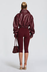 Bailey Jacket - Cherry Lacquer