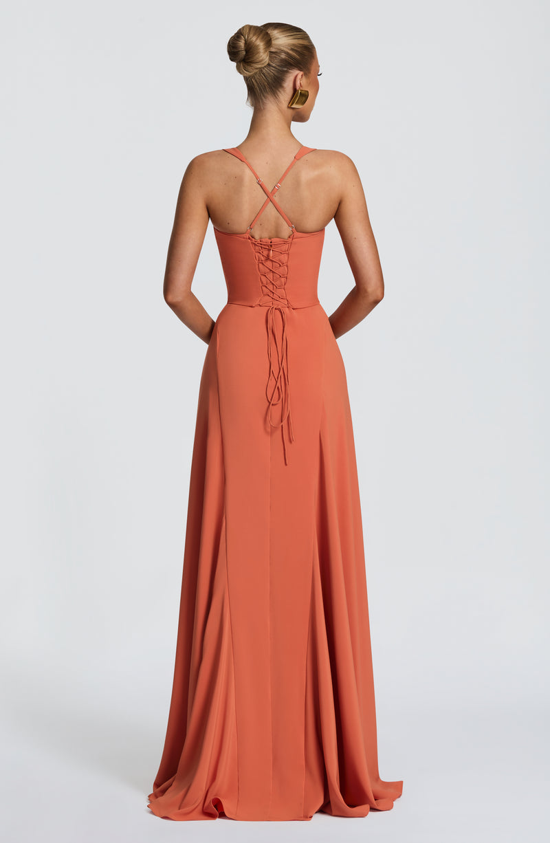 Irie Maxi Dress - Burnt Orange Irie Maxi Dress - Burnt Orange