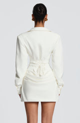 Brietta Mini Dress - Ivory