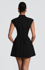 Sakura Mini Dress - Black