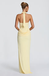 Sharona Maxi Dress - Lemon