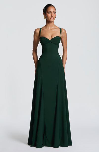 Shop the Irie Maxi Dress - Emerald | Babyboo Fashion