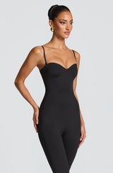 Tora Capri Jumpsuit - Black