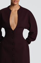 Cody Mini Dress - Plum