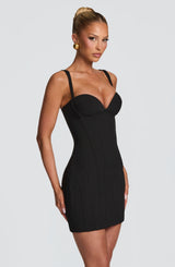 Pareesa Mini Dress - Black
