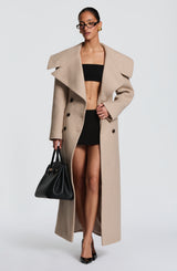 Calypso Coat - Beige