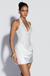 Adessa Mini Dress - Ivory