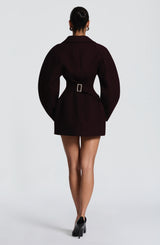 Dylan Blazer Dress - Plum