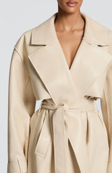 Bridget Trench Coat - Cream