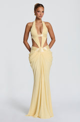 Sophie Maxi Dress - Lemon