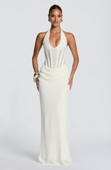 Neeka Maxi Dress - Ivory