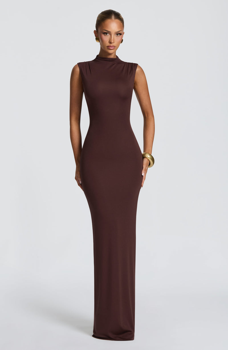 yellow bridesmaid dresses dessy Maternity Henley Bodycon Maxi Dress main image 0