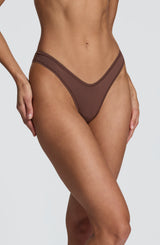 SoftForm Thong - Chocolate