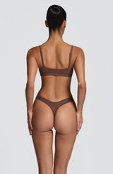 SoftForm Thong - Chocolate