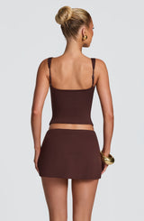 Maya Skort - Plum Brown