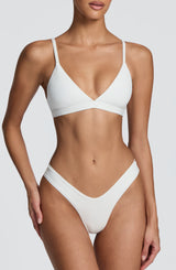 SoftForm Triangle Bralette - Ivory