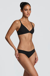 SoftForm Triangle Bralette - Black