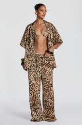 Soleil Pants - Leopard Print