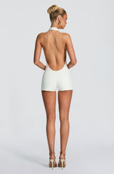 Oden Playsuit - White