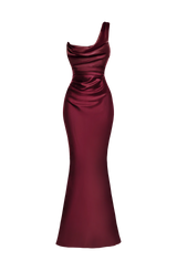 Thalassa Maxi Dress - Cherry Lacquer