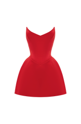 Torin Mini Dress - Red
