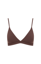 SoftForm Triangle Bralette - Chocolate