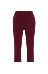 Velma Capri Pants - Cherry Lacquer