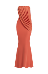 Vienna Maxi Dress - Burnt Orange