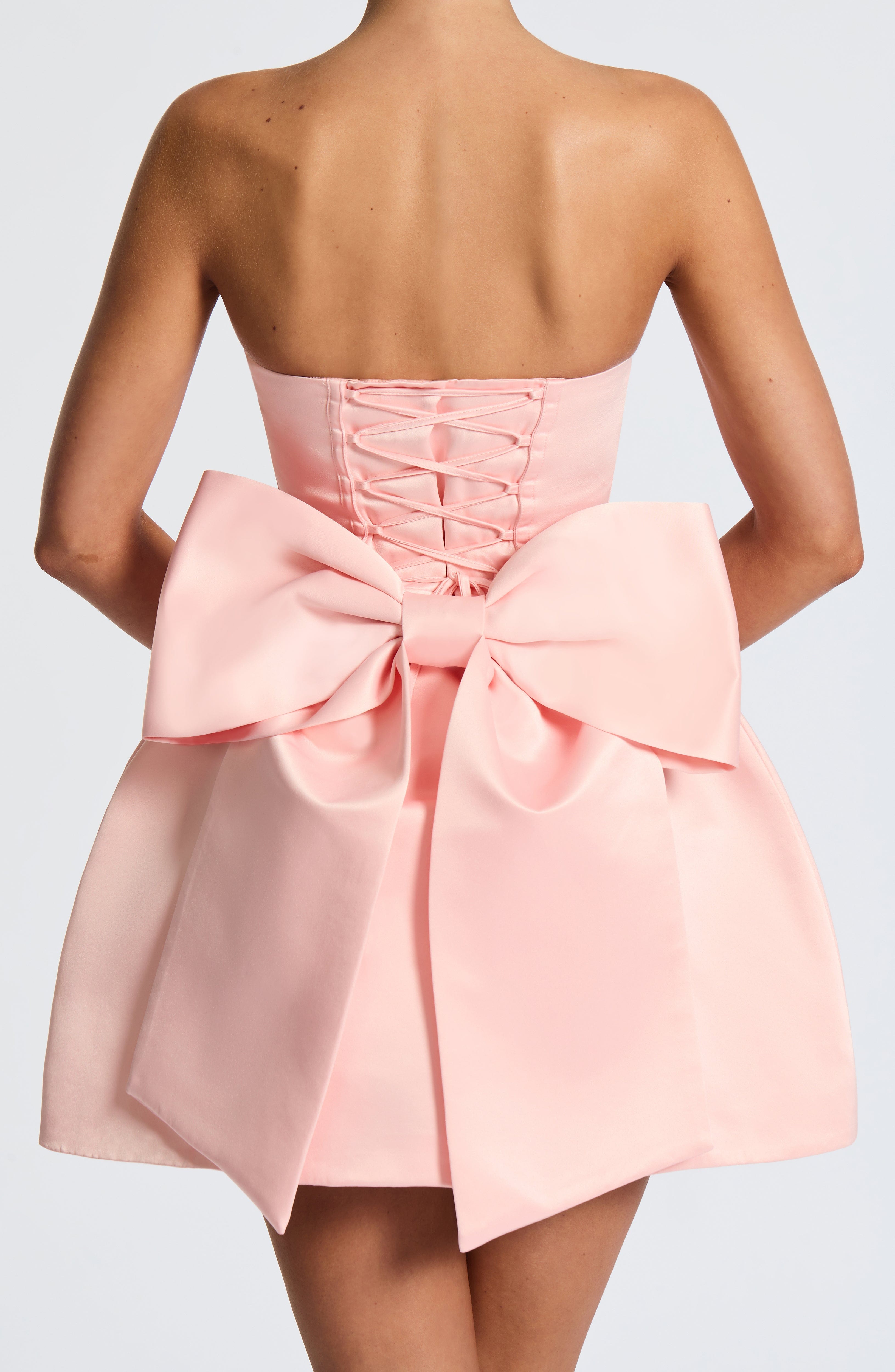Abbey Mini Dress - Blush main image 0