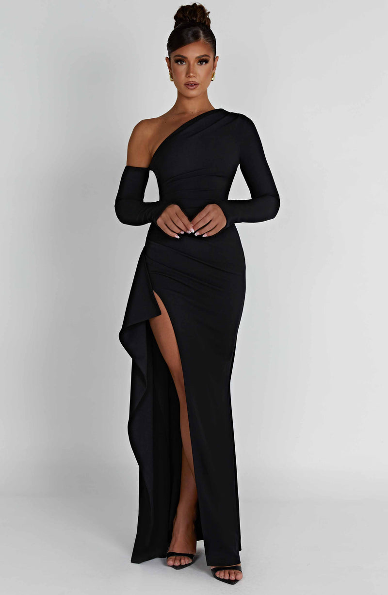 abrielle lace maxi dress Abrielle Lace Bodycon Maxi Dress (White) Rui