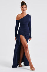 Abrielle Maxi Dress - Navy Dress Babyboo Fashion Premium Exclusive Design