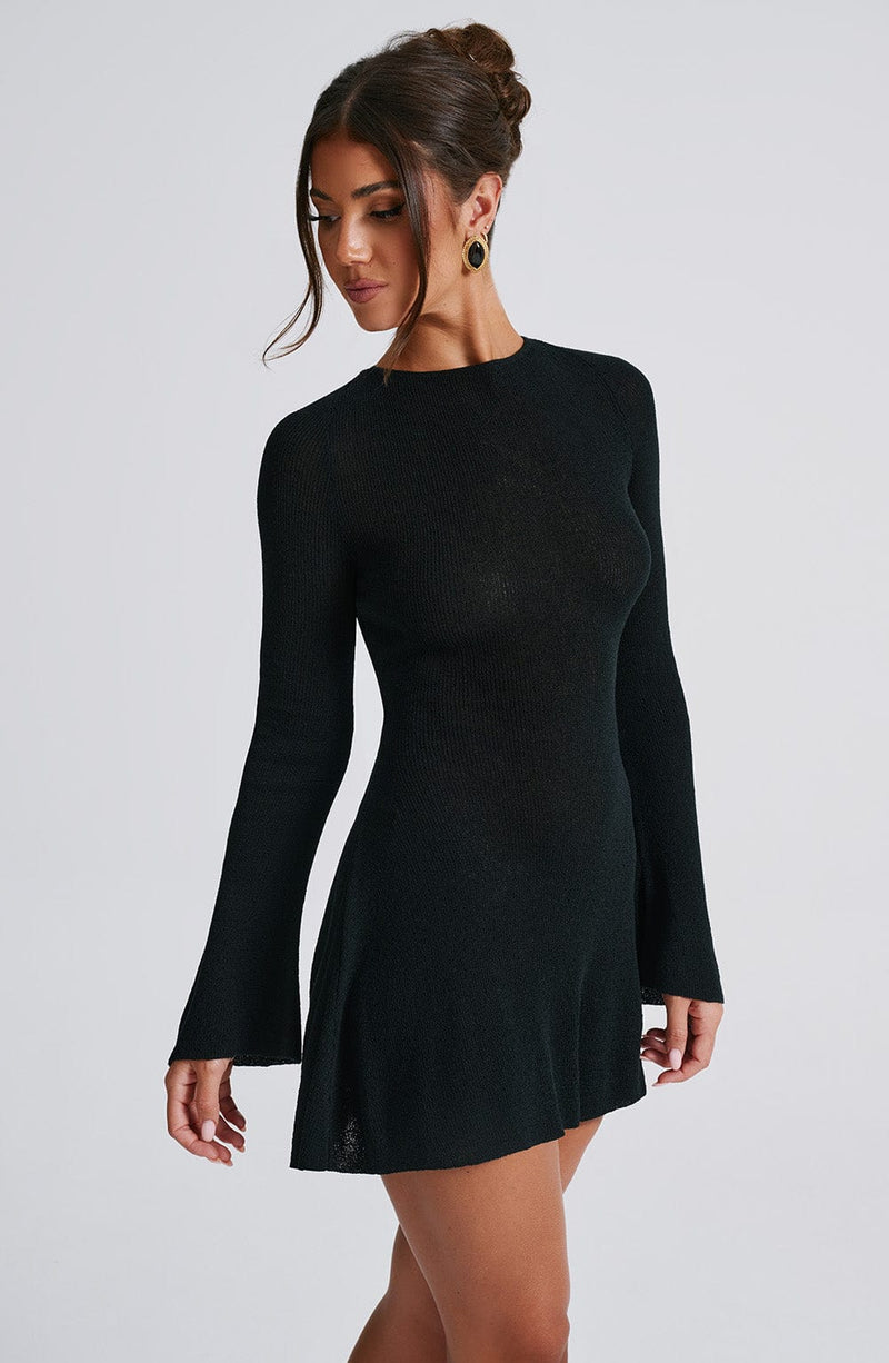 Adalee Mini Dress - Black Dress Babyboo Fashion Premium Exclusive Design