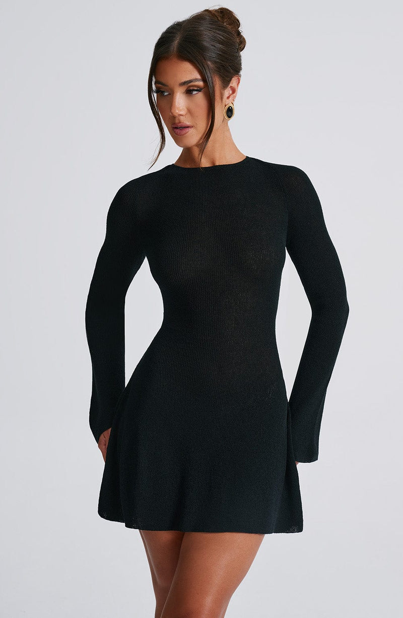 Adalee Mini Dress - Black Dress Babyboo Fashion Premium Exclusive Design