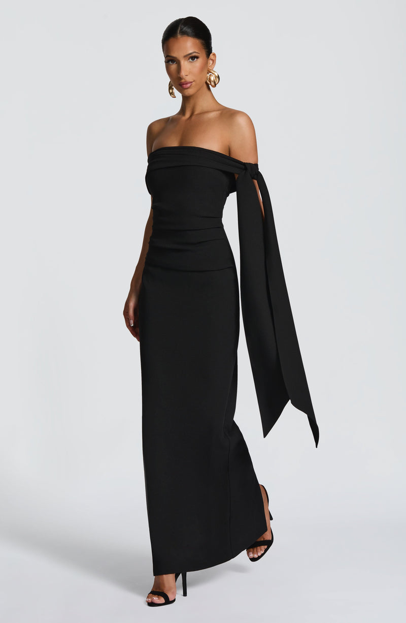 Addie Maxi Dress - Black Dress Babyboo Fashion Premium Exclusive Design