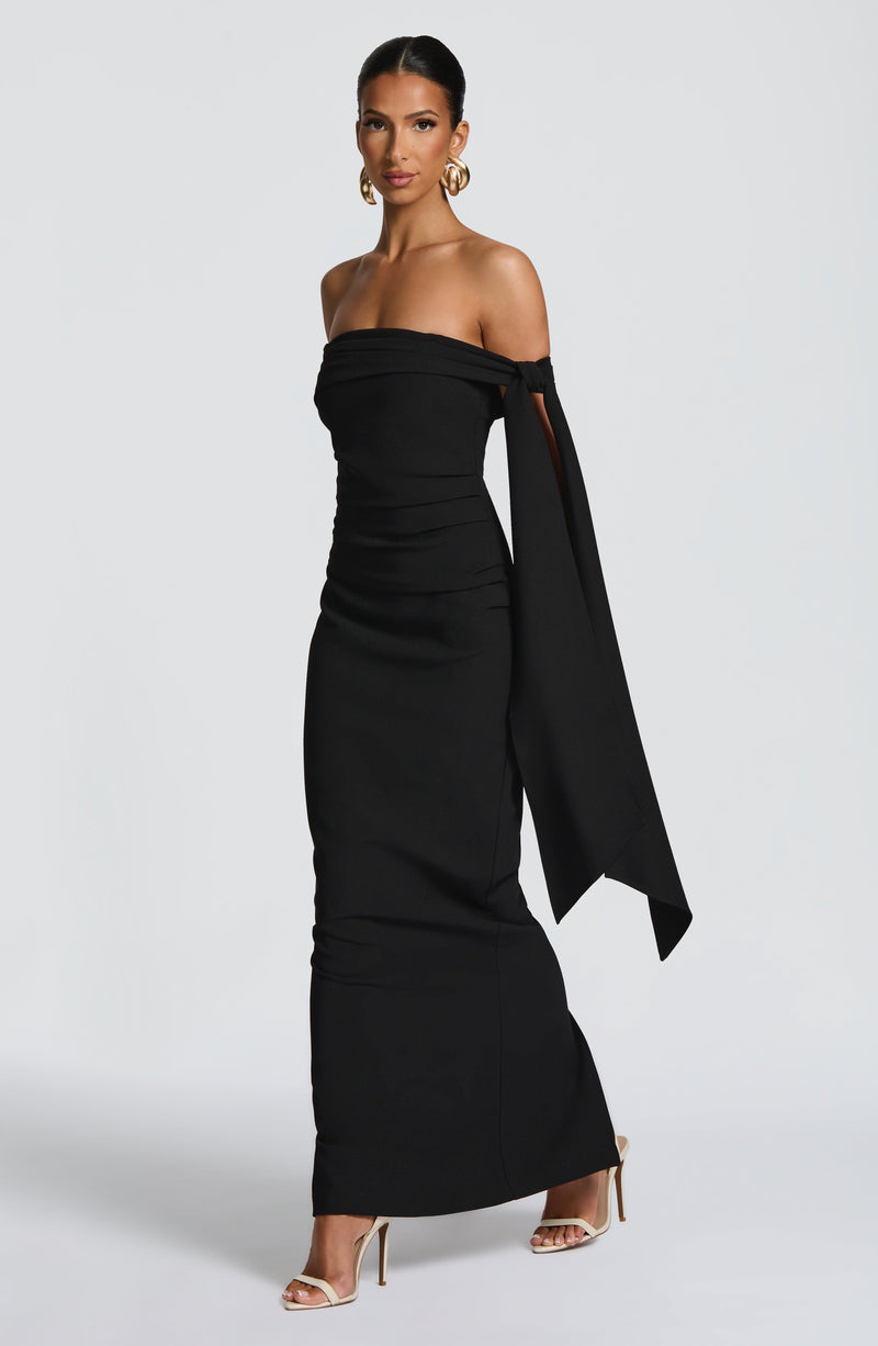 Addie Maxi Dress - Black Dress Babyboo Fashion Premium Exclusive Design