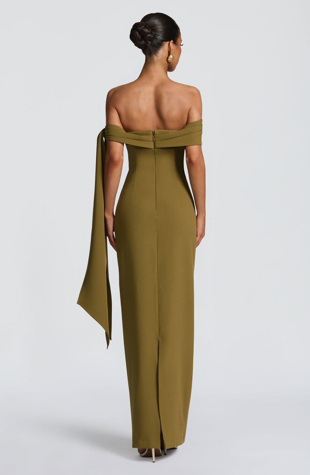 Addie Maxi Dress - Deep Olive Addie Maxi Dress - Deep Olive