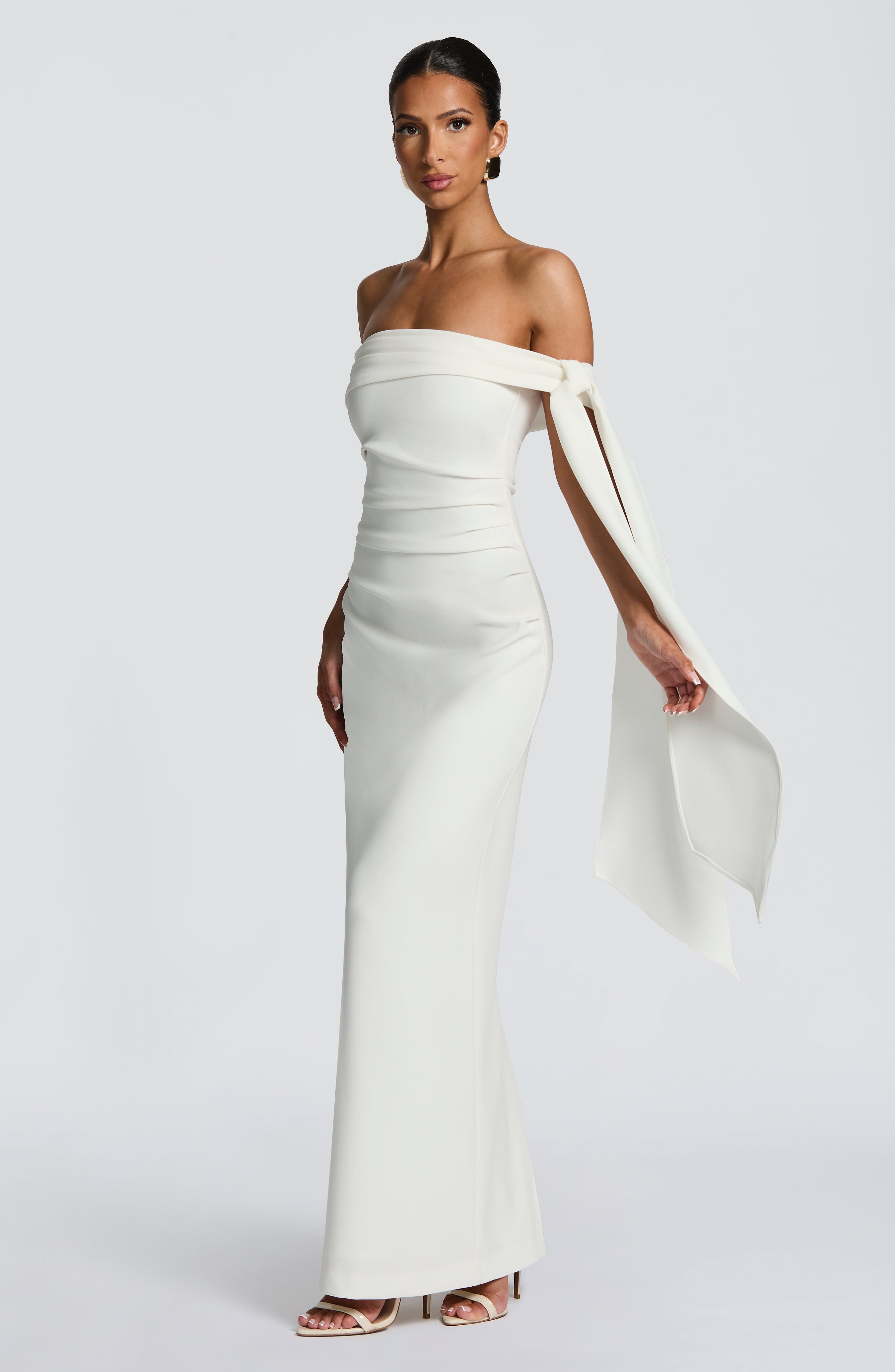 Buy White Maxi Dress - Addie Maxi Dress