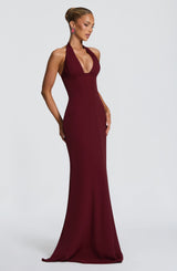 Adora Maxi Dress - Cherry Lacquer Dress Babyboo Fashion Premium Exclusive Design