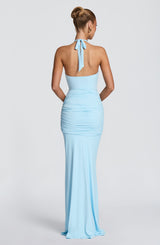 Aesha Maxi Dress - Sky Blue Dress Babyboo Fashion Premium Exclusive Design