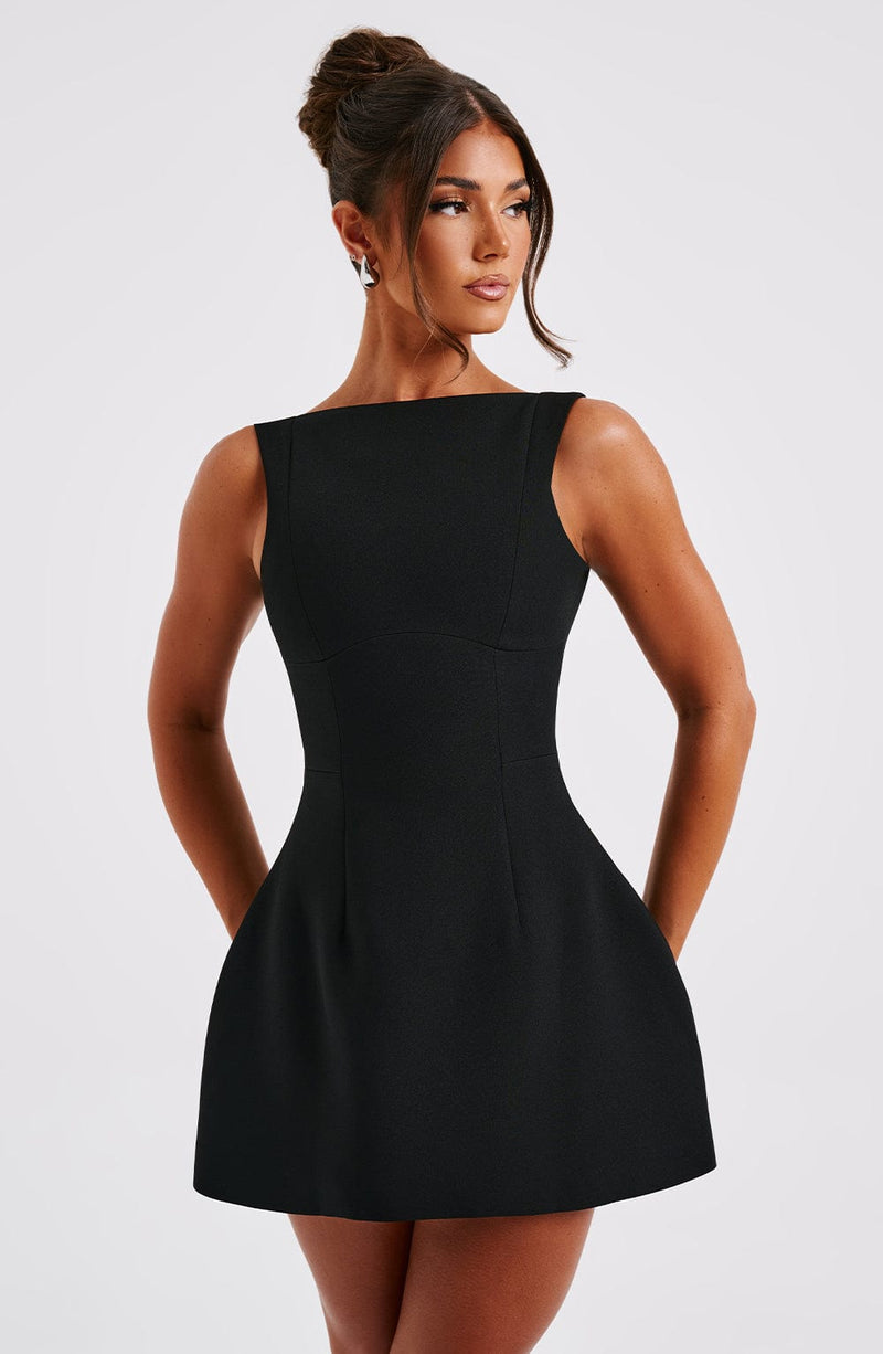 Alana Mini Dress - Black Dress Babyboo Fashion Premium Exclusive Design
