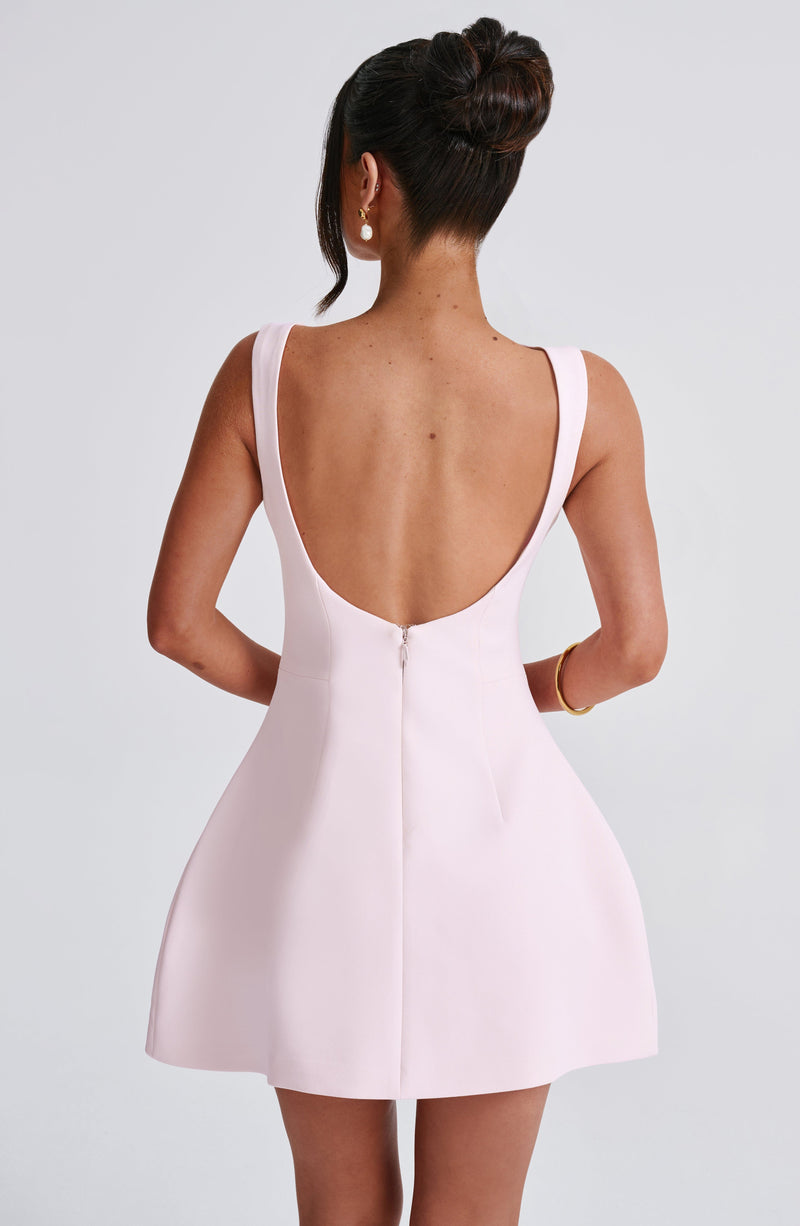 Alana Mini Dress - Blush Babyboo Fashion Alana Mini Dress - Blush Babyboo Fashion