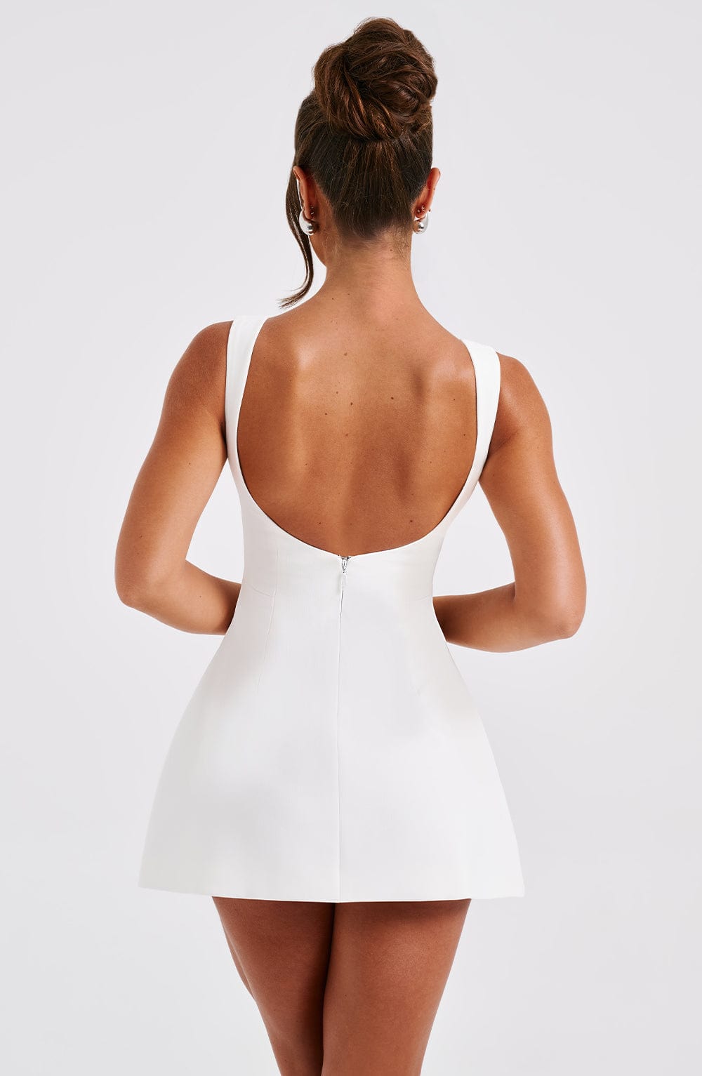 Alana Mini Dress - Ivory main image 0