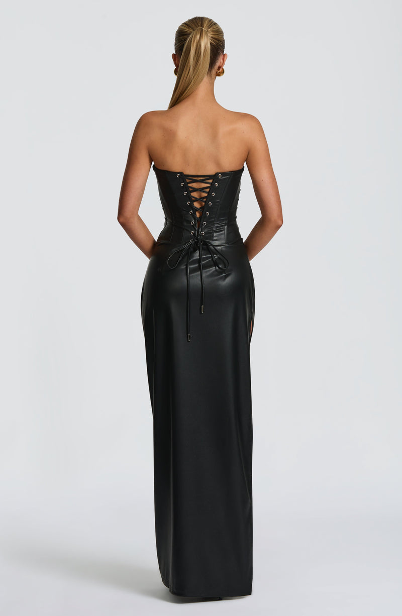 Buy Black Maxi Dress - Alba Maxi Dress - Black | Babyboo Fashion Buy Black Maxi Dress - Alba Maxi Dress - Black | Babyboo Fashion