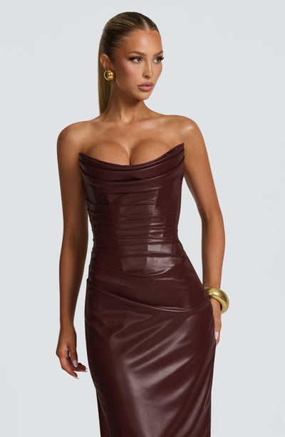 anisa maxi dress Anisa Maxi Dress Vanilla/Rose / M
