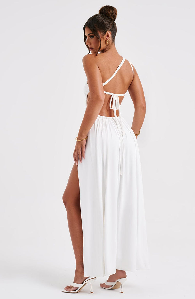 Alecia Maxi Dress - White Dress Babyboo Fashion Premium Exclusive Design