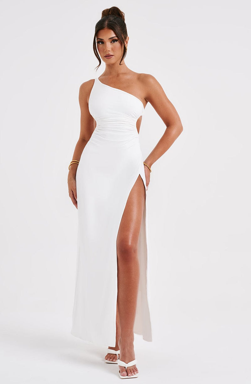 Alecia Maxi Dress - White Dress XS Babyboo Fashion Premium Exclusive Design